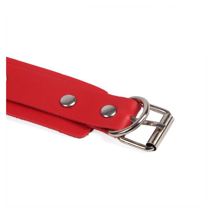 SUBBLIME - 953706 ESPOSAS CON CINTURÓN BONDAGE ROJO TALLA ÚNICA